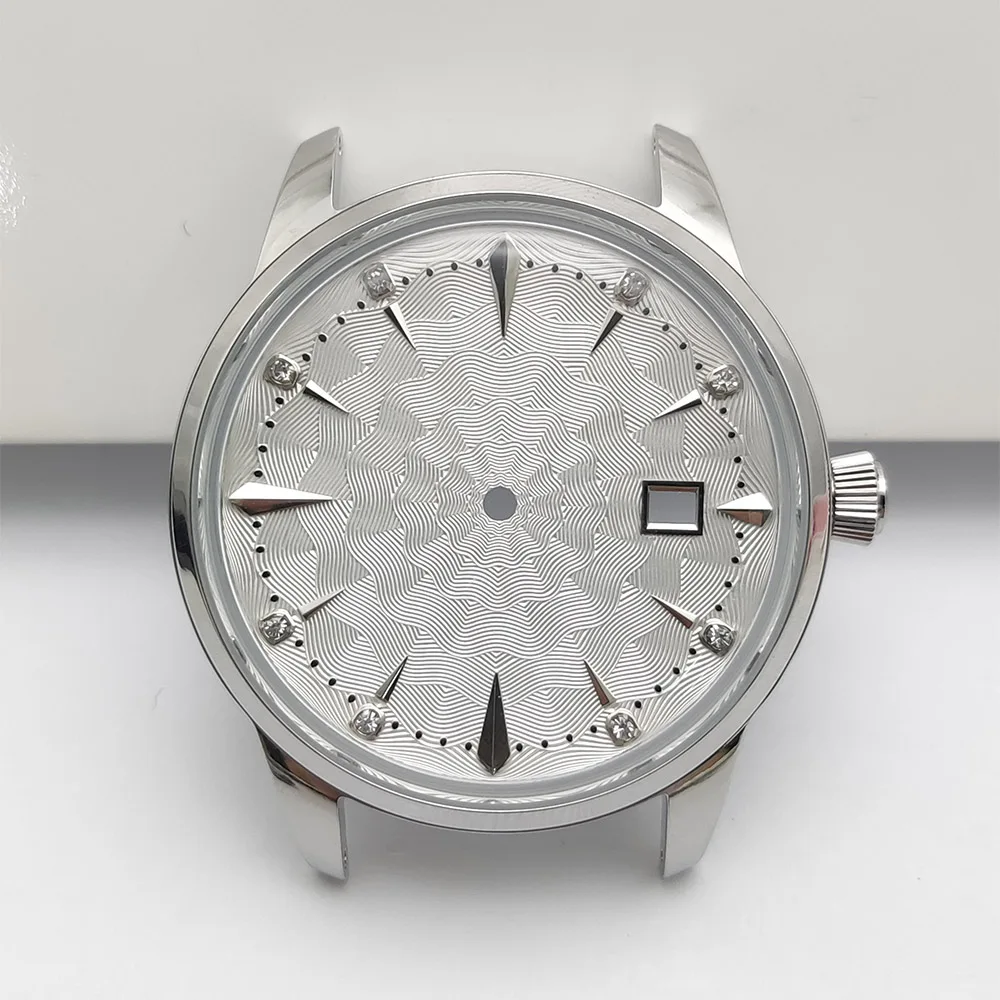 40mm NH35 NH38 case cocktail case with nh35 35mm Dial  for NH35 NH38 movement,Bubble crystal,cocktail watches accessories