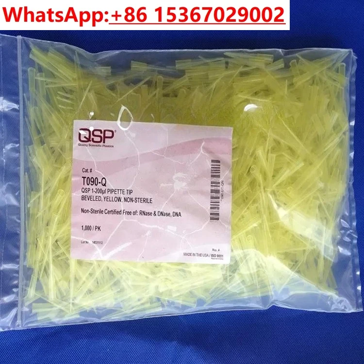 

Наконечник ThermoQSP200ul, желтый наконечник, без фермента, без источника тепла, 1000 шт./упак. T090-Q