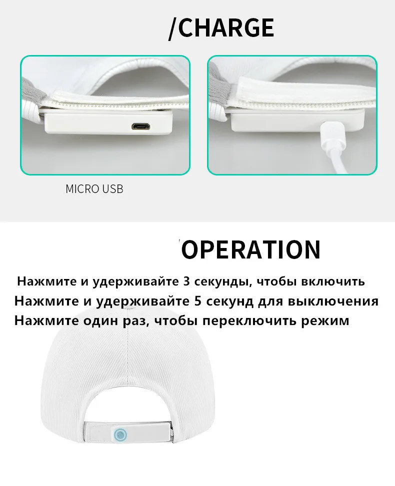 Light-emitting LED baseball cap with fiber optic flash, colorful hat for outdoor fashion trend, light-emitting cap