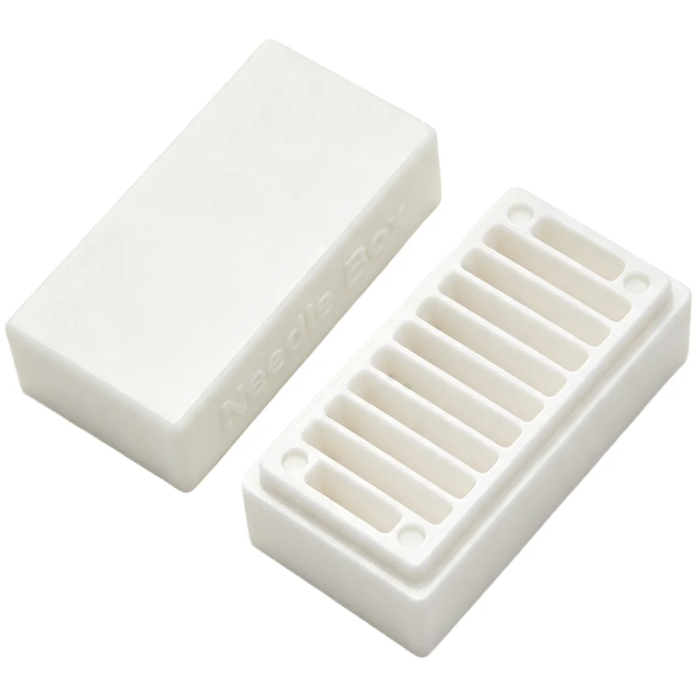 3D Printed Sewing Needle Storage Box 9 Compartments Organizer Case For For Petg Material Compact Tool Home Garden Workshop Suppl