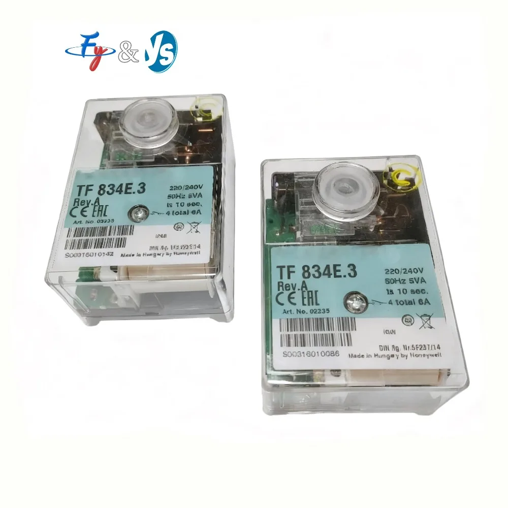 Resideo TF834E.3 Oil Burner Safety Control, Original New Combustion Programmer Controller For Boiler Oil Burner Parts