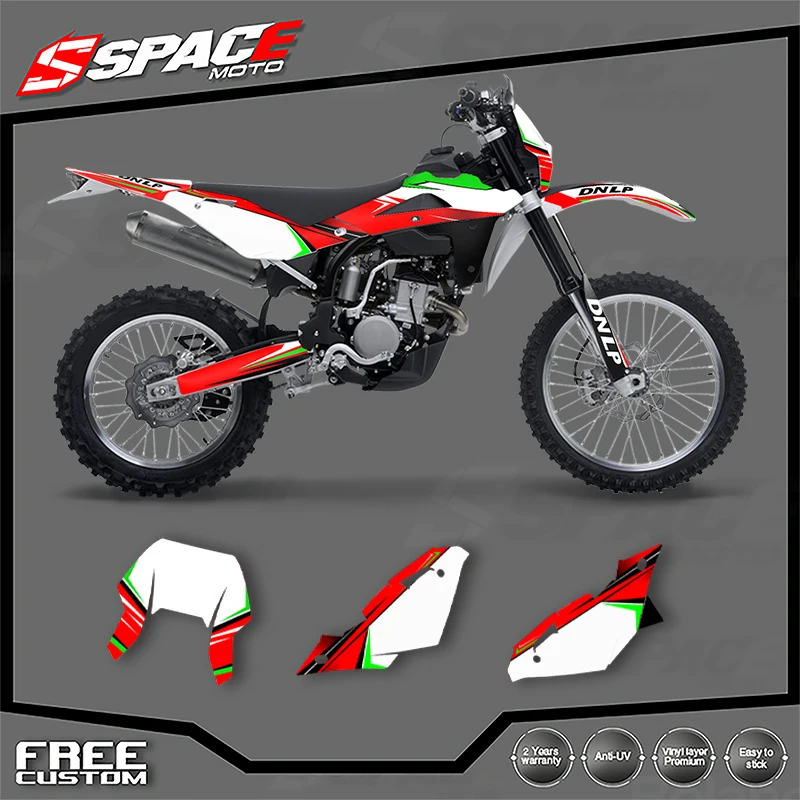 

Новые графические наклейки-декали SPACE для мотоциклов Husqvarna TE250 2008-2013 годов