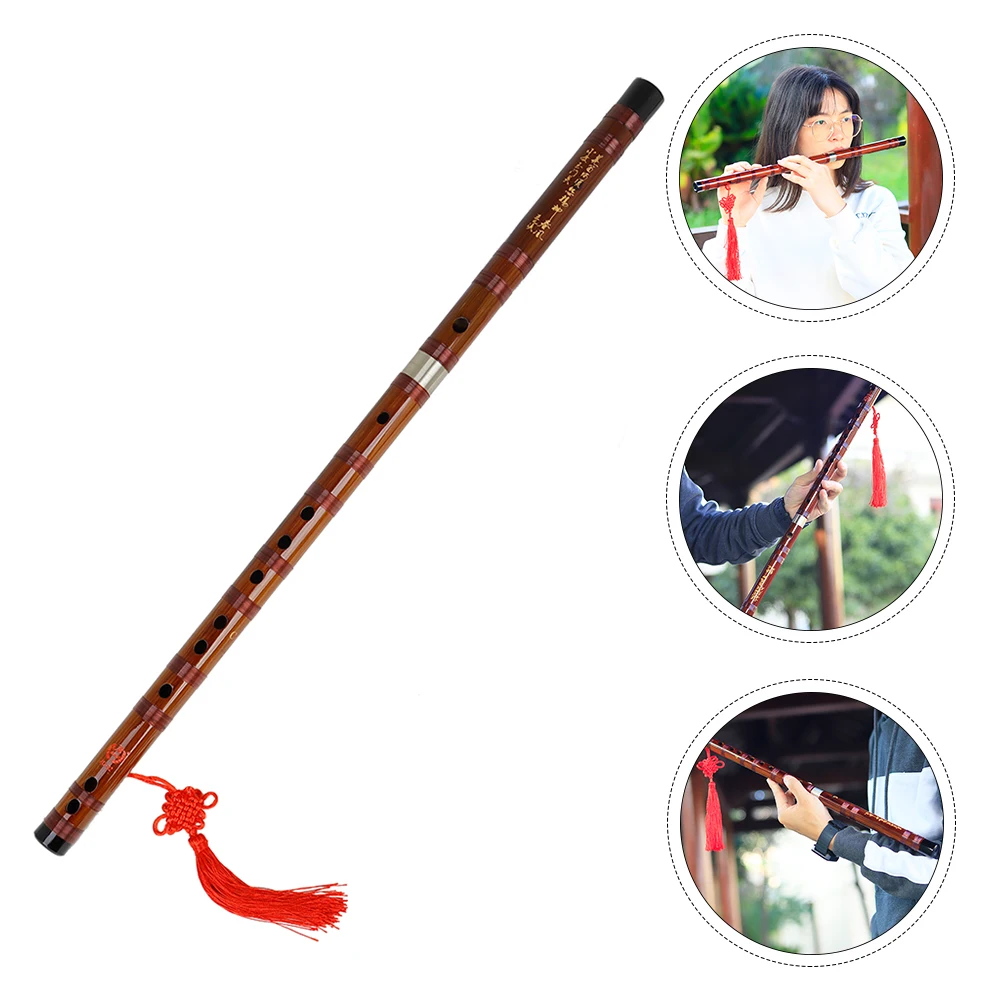 

Professional Beginner Bamboo Flute For Chinese Traditional Music Small Portable Wood Flute With Precise Tone Holes Smooth