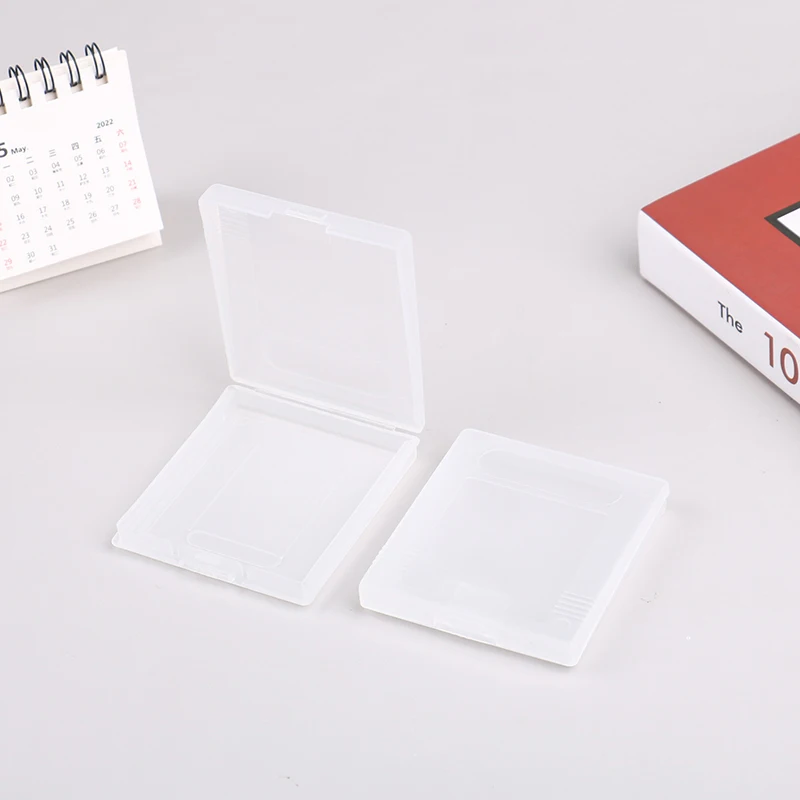 Transparente Game Card Box para Gameboy Pocket, Dust Cover Case, Proteção Case, 5pcs