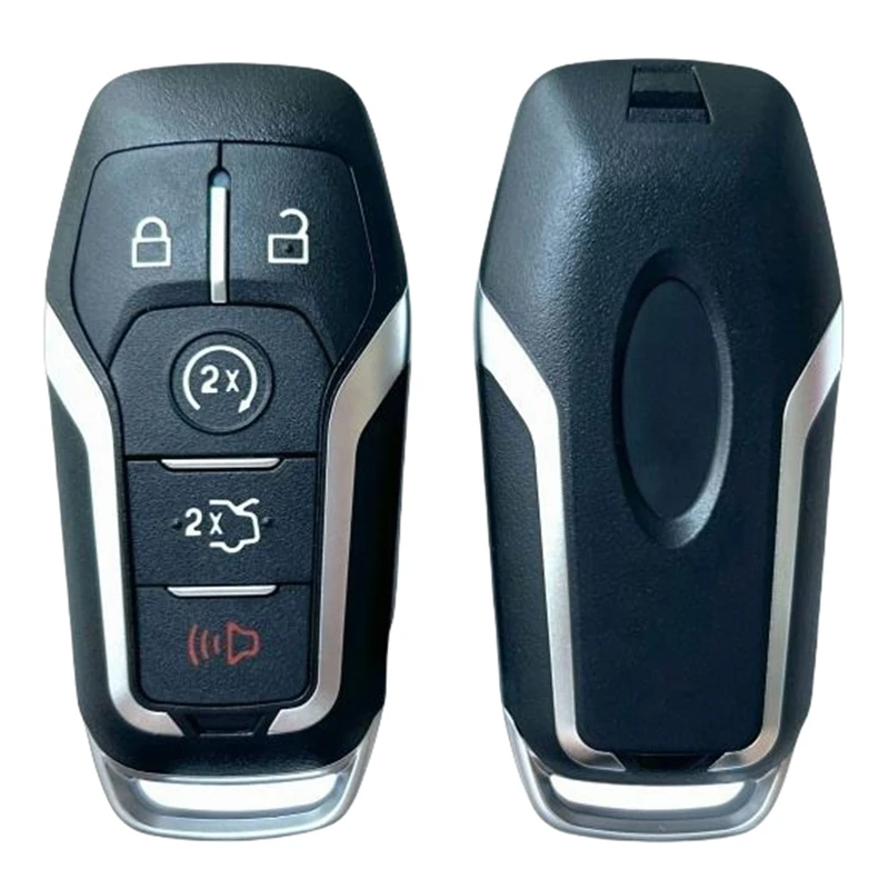 XIEAILI OEM 5Button Replacement Key Case Keyless Entry Smart Key Shell For Ford Mustang Fusion Explorer Edge