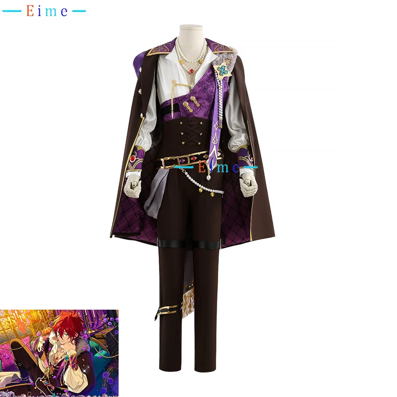 

Game Ensemble Stars Royal Flush Cosplay Costume IBARA Kaoru Leo Amagi Rinne Cosplay Party Suit Halloween Uniforms Custom Made