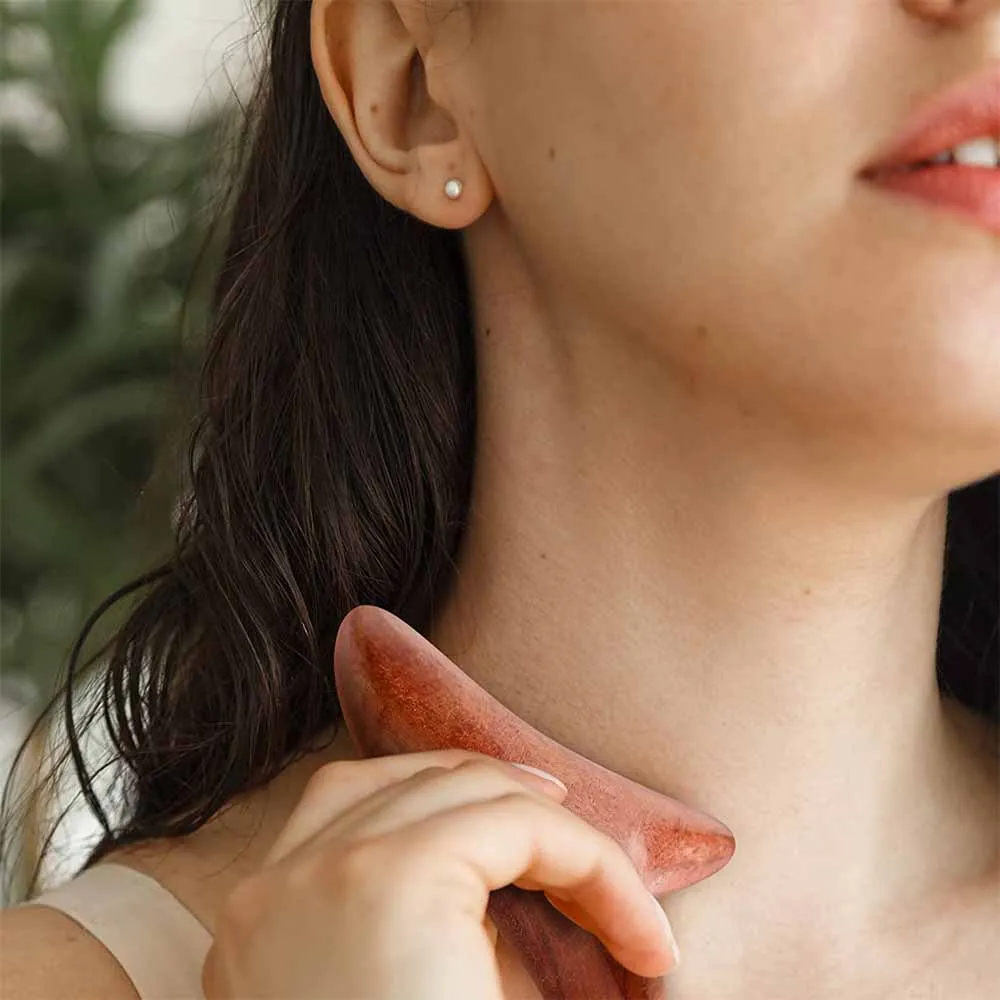 Wood Trigger Point Massage Gua Sha Tools,Professional Lymphatic Drainage Tools,Wood Therapy Massage Tools for Back Leg Hand Face view 5