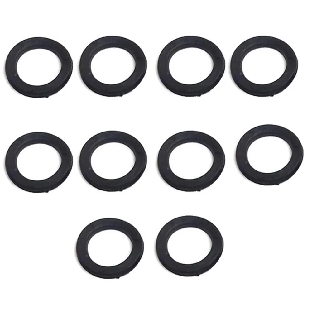 10/20pcs Rubber Washer Replacement Orings Rubber Washers For 1" Spinlock Dumbbell Nut Vertical/ Flat Rubber Ring