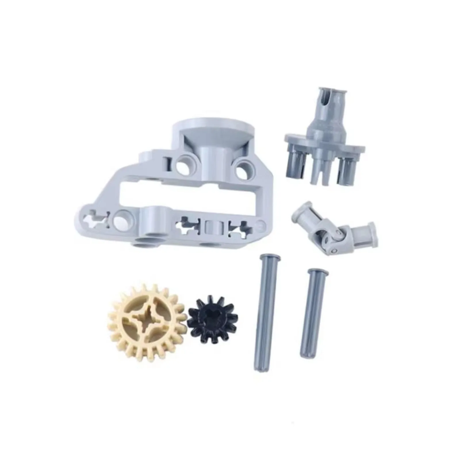 Suspension Drive Technology Building Blocks Kit 12:20 Ratio 4Pcs Eco-Friendly ABS For Model Hobbyists