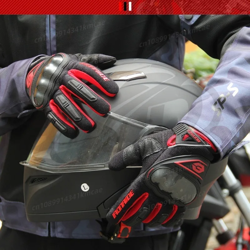 

Motorcycle Gloves Hard Shell Outdoor Riding Touch Screen Glove Breathable Tactical Anti-drop Protective Knight Locomotive Gloves