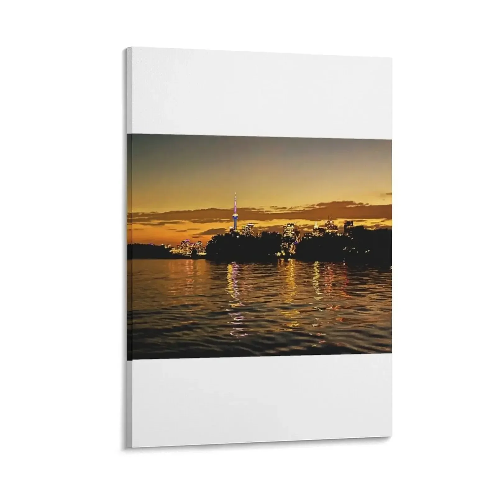 

Toronto Sunset Canvas Painting decor Decoration bedroom posters for room