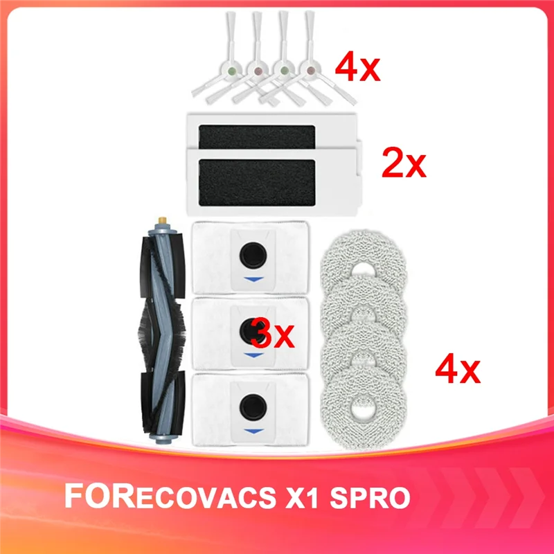 

A34R For ECOVACS X1 SPRO Replacement Consumables Sweeper Consumables