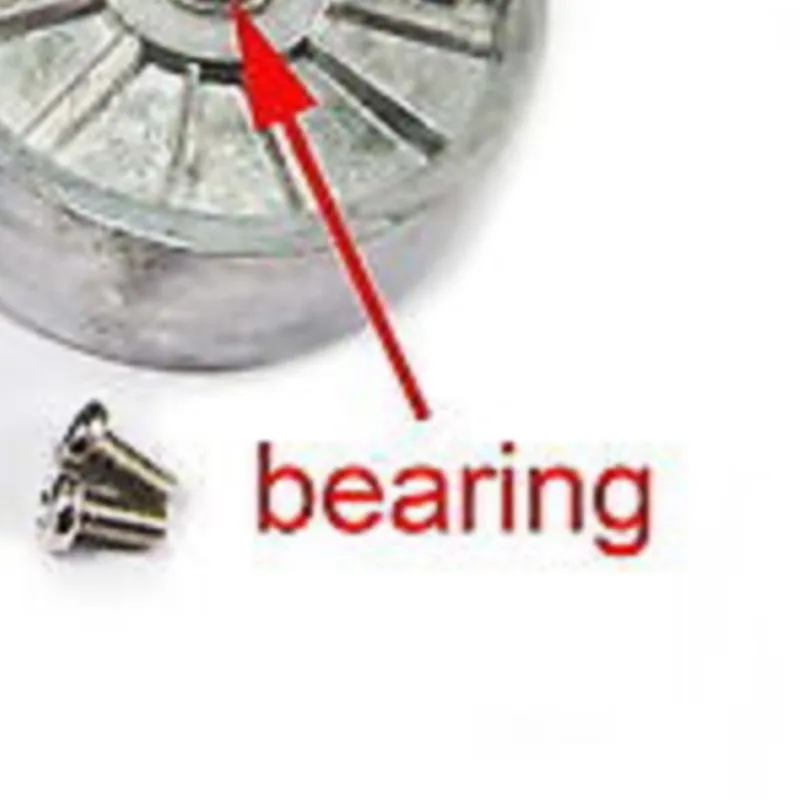 En Stock ruedas tensoras de Metal Mato con rodamientos para 1/16 Mato M4A3(75)W y Henglong Sherman 3898 RC Tank TH00860