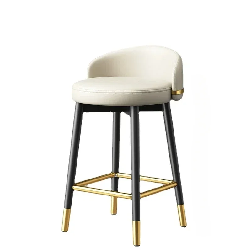 

Tabouret De Bar Sandalyesi Chairs Accent Nordic Modern Accent Кожаные барные стулья Дизайн Эргономичная мебель Sillas Para Comedor