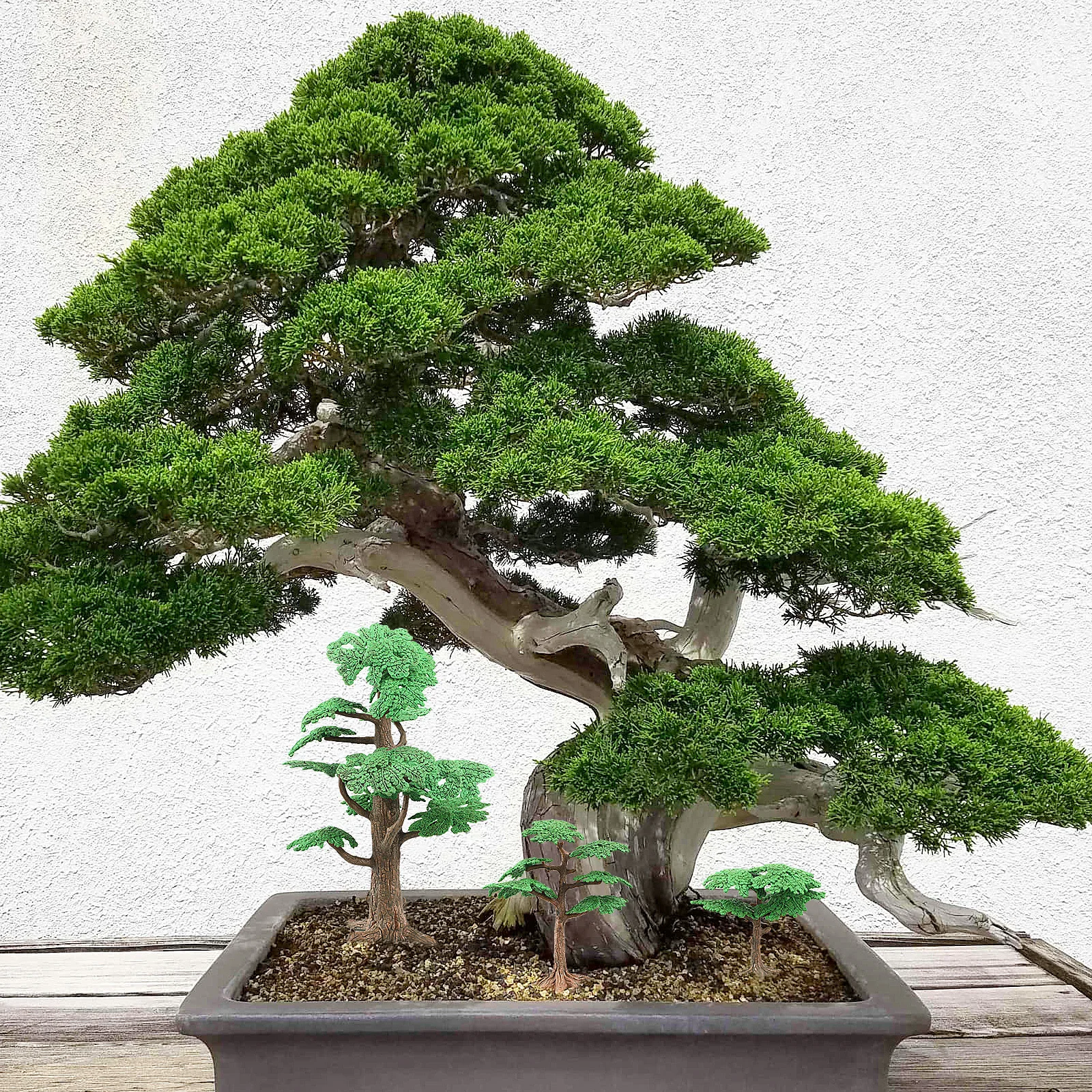 

3Pcs Simulation Pine Ornaments Artificial Decoration Fake Plant Prop for Home Office Artificial Pine Ornament