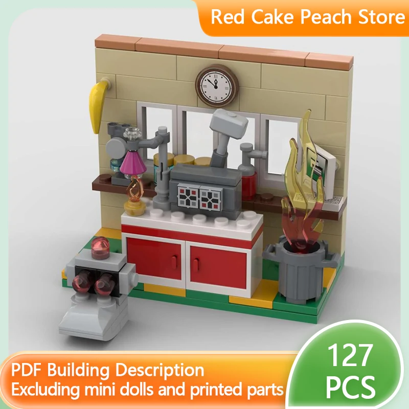 

Popular Variety Shows Model MOC Building Bricks Variety Show Scene Labs Modular Technology Children Holiday Gifts Assemble Toys