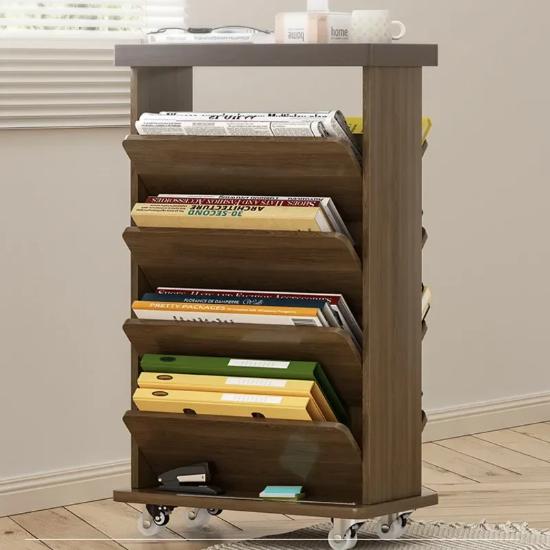 Solid Wood for Children Space Saving Multi-layer Storage FurnitureCreative Solution for Maximizing Room Space and Keeping Books