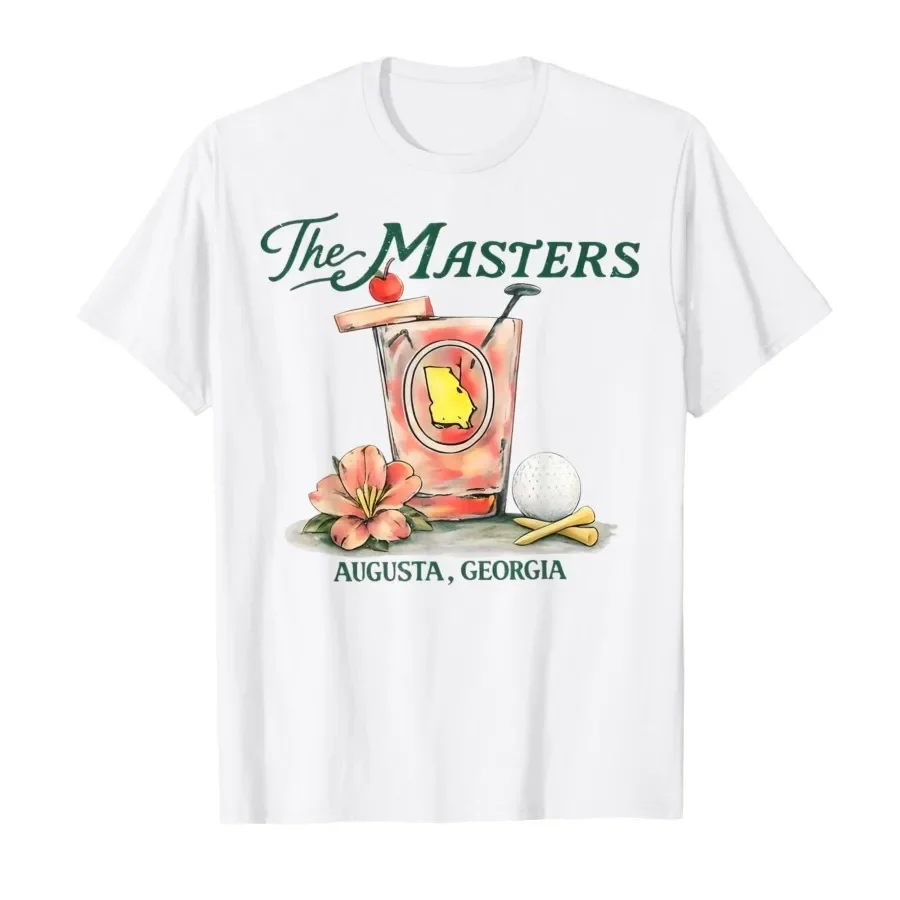 Funny Masters Augusta Georgia T-shirt For Men Women 100% Cotton T Shirts Short Sleeve Tops P898
