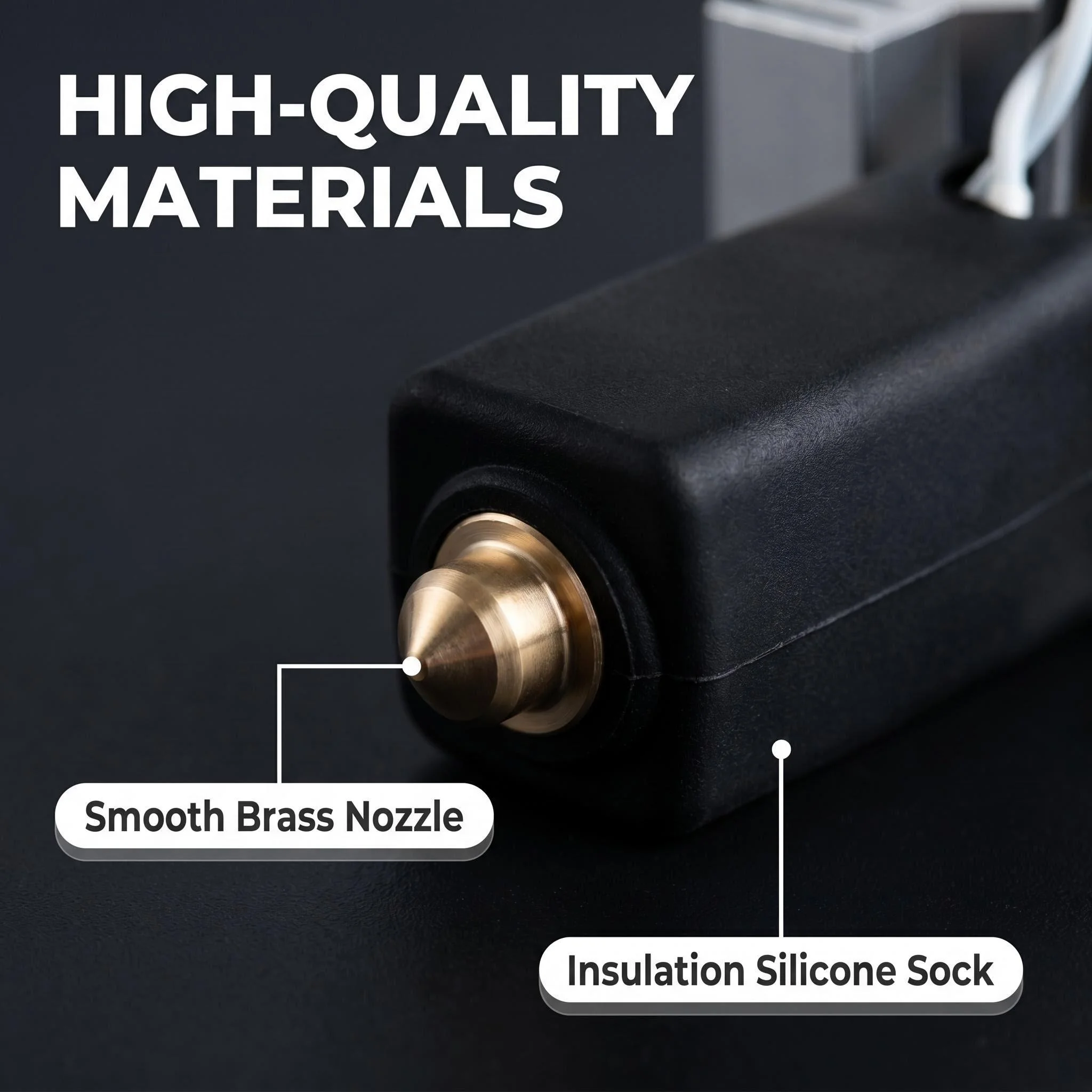 Upgrade Elegoo CC Hotend 0,2/0,4/0,6/0,8mm Montiertes Extruder-Hotend-Kit für Elegoo Centauri Carbon Hot End / Centauri Düse – Detail 4