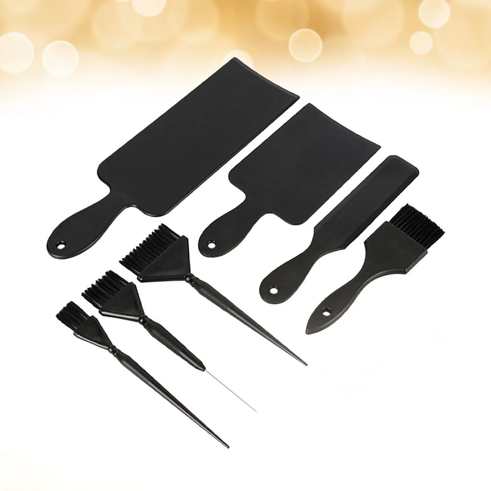 

1Set Hair Coloring Board Kit Black Ergonomic Design Dye Application Tool for Mess Free Dyeing Suitable Salon Home Long Hair Care