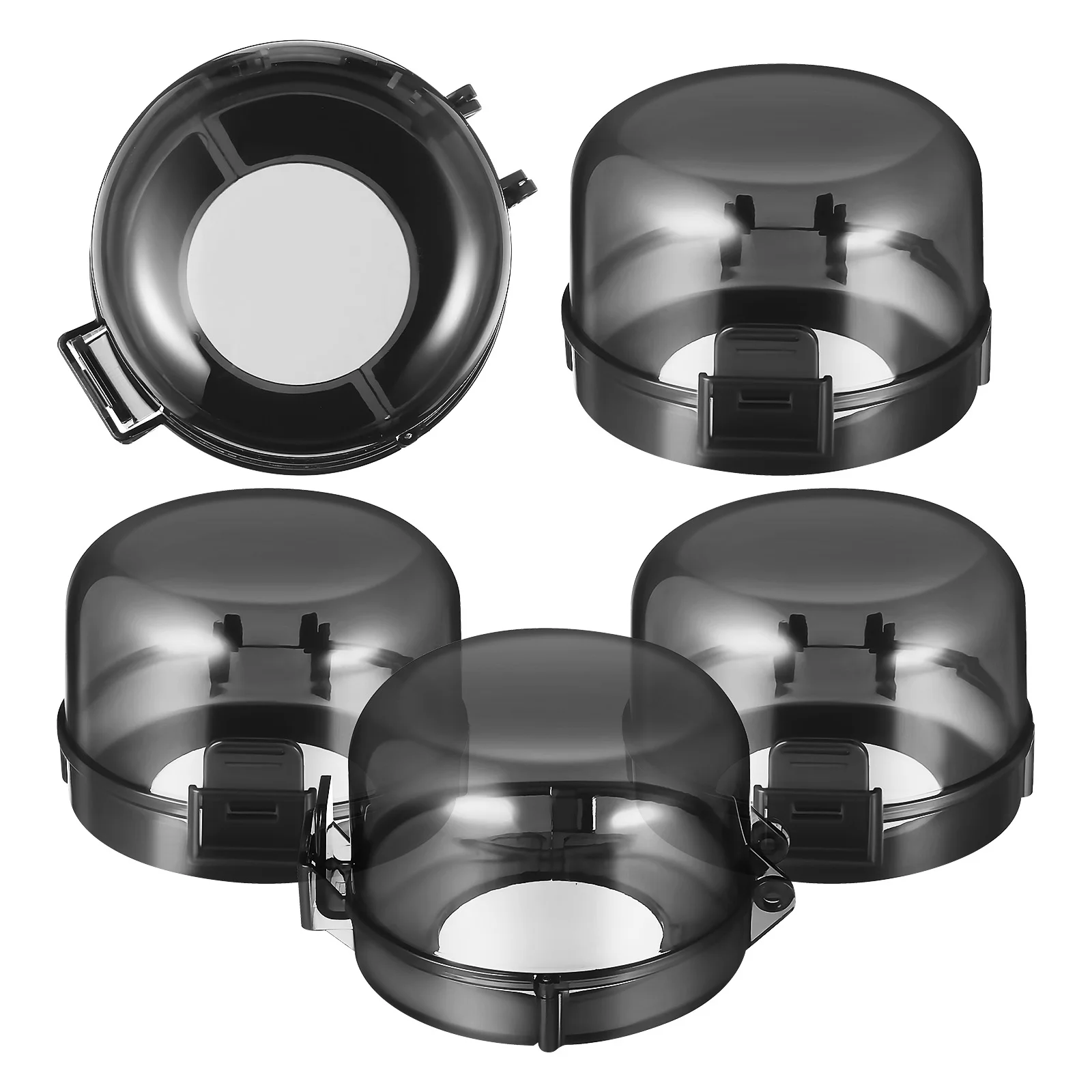 

5pcs Gas Stove Knob Cover Locks Black 89 8x54 3mm Child Safety Oven Covers Door Handle FT673 Baby Proof Stove Knob