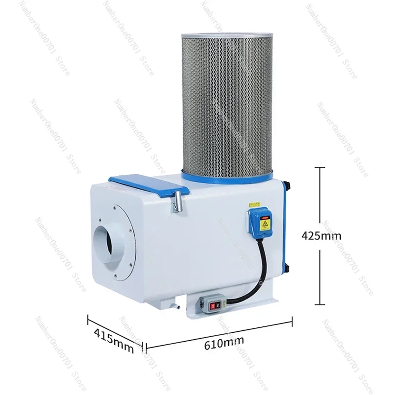 SP-75F Oil Mist Processor Separator Cnc Machine Tool Workshop Recycling Industrial Filter Cartridge Purifier