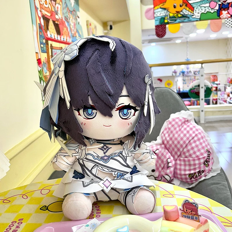 Anime Honkai Impact 3 Seele Vollerei Herrscher of Rebirth 30cm Plush Sitting Posture Doll Body Cartoon Dress Up Toys Pillow