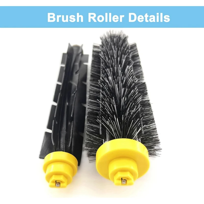 Replacement Parts For Irobot Roomba 600 Series 694 675 692 690 600 & 500 Series 595 585 564 Vacuum Robot Brush Filters