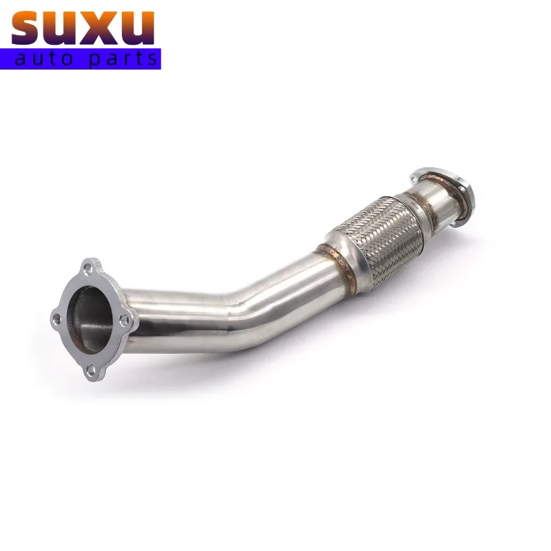 3inch Stainless Turbo Exhaust DownPipe For 1999-2005 Volkswagen Golf MK4 GTI Jetta New Beetle 1.8T and 2000-2006 Audi TT 180 FWD