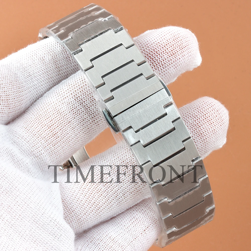 For NH35 40mm PRX Super Player Case Sapphire Glass Stainless Steel Watch Case Bracelet Fit Seiko NH35 NH36 Movement 31.8mm Dial