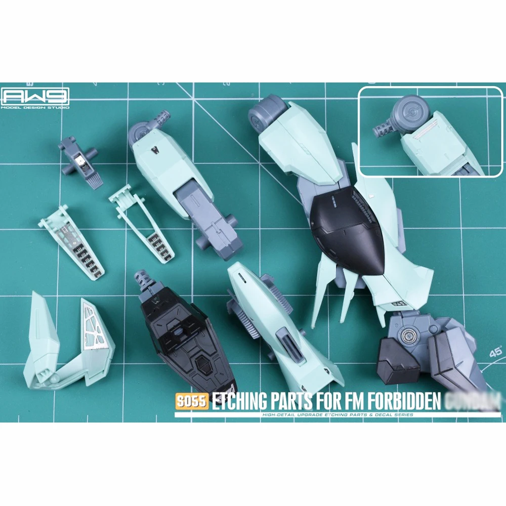 MADWORKS Metal gravura peças, ferramentas de detalhe proibido para adultos, entusiasta do modelo, presentes da coleção Hobby, 1:100 FM