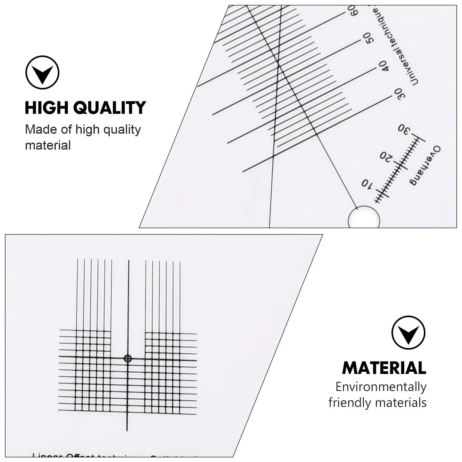 

1Pc Black Vinyl Record Player Calibration Plate Firm Acrylic Pickup Skidding Force Test Adjustment Tool Vinyl Recorder Accessory