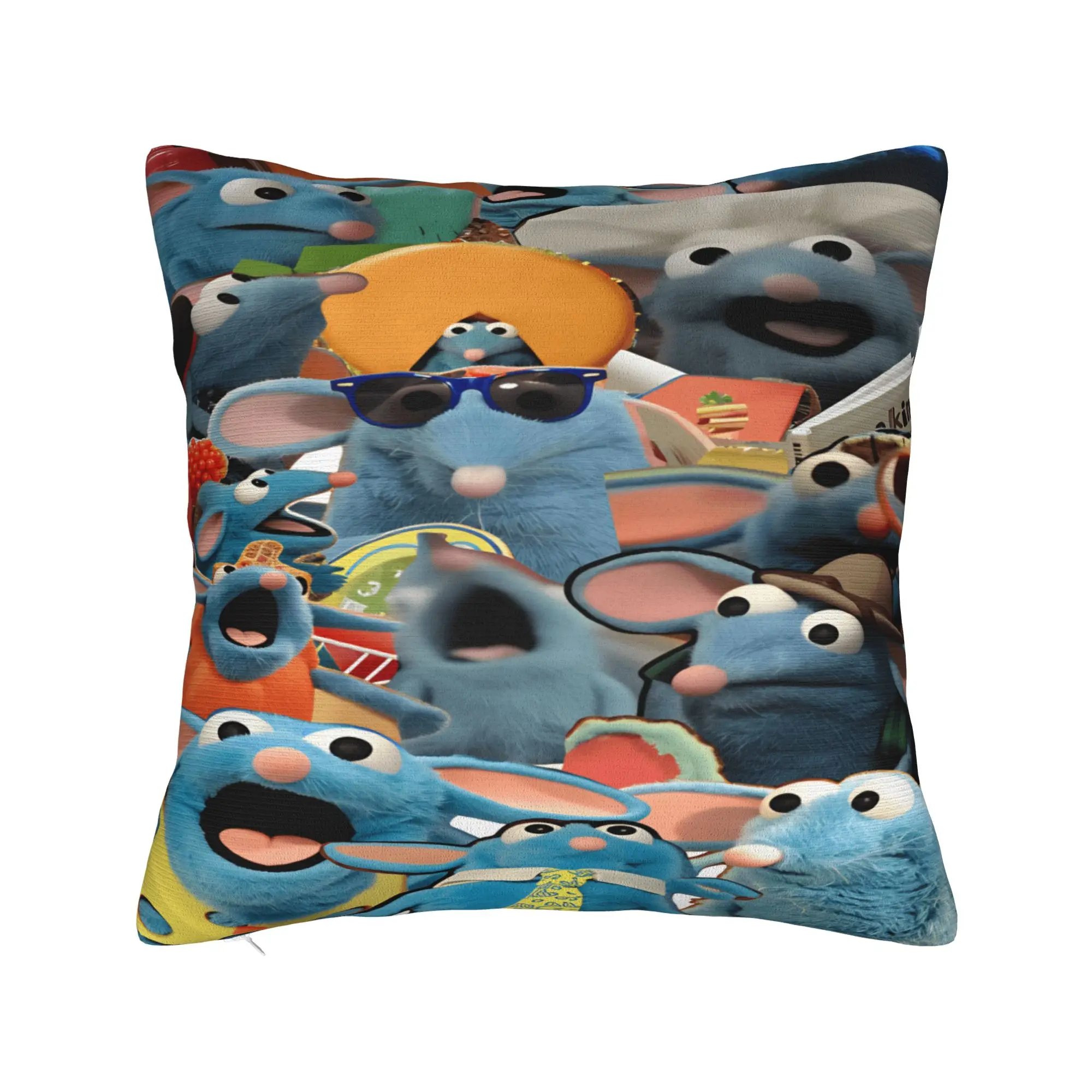 Tutter- B-Bear In The Big Blue House Pillow Case  Fashion Pillow Cover Design Pillowcases For Living Room Chair