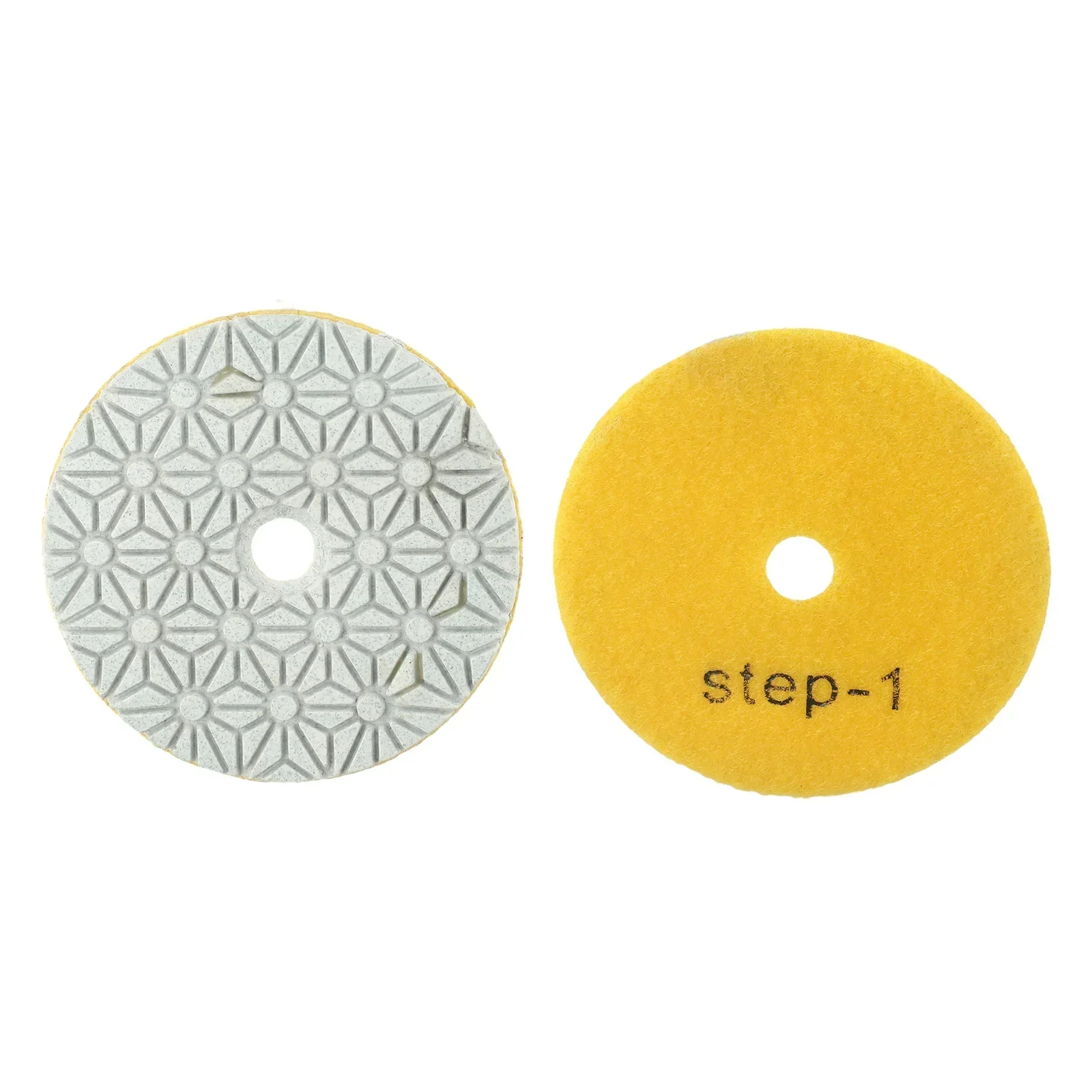 1 PC Polishing Pad 4 Inch 100 Mm Dry/wet Diamond 3 Step Granite Stone Concrete Marble Granite Polishing Tool