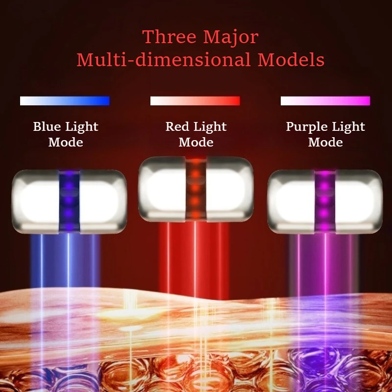 Multifunctional Face Massager Microcurrents Facials Beauty Device Electric Faces Lifting Machine Red Light Skin Beauty Equipment