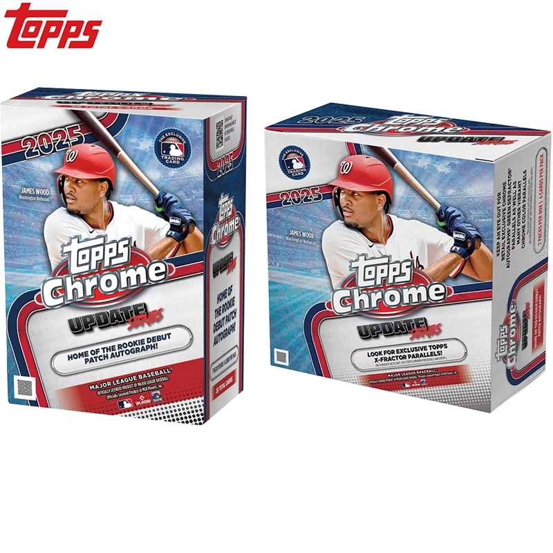 

Topps 2025 Chrome Update Jumbo Box, Factory Sealed with Guaranteed Autograph Hits, Premium Trading Card Investment Gift for Kids