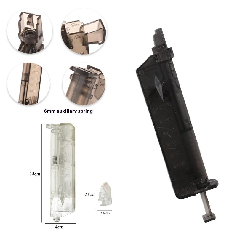 Dispositivo de carga BB, accesorios de caza, cargador de velocidad rápida, 100 rondas, Paintball CS, juego de guerra, tiro de combate, 1 ud.