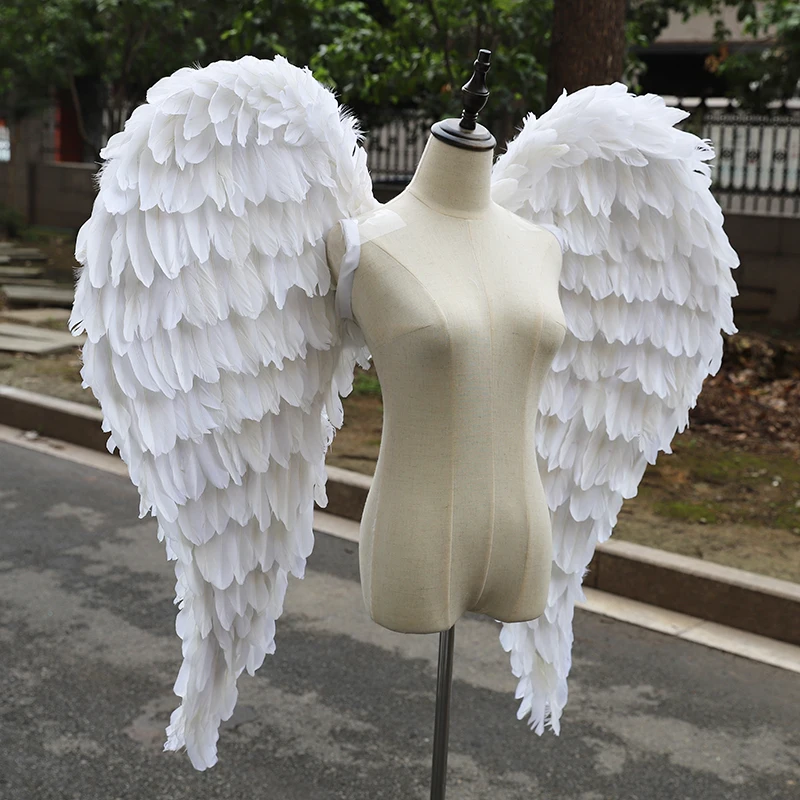 Adult Large Portrait Photography Photo Shoot Feather Angel Wings