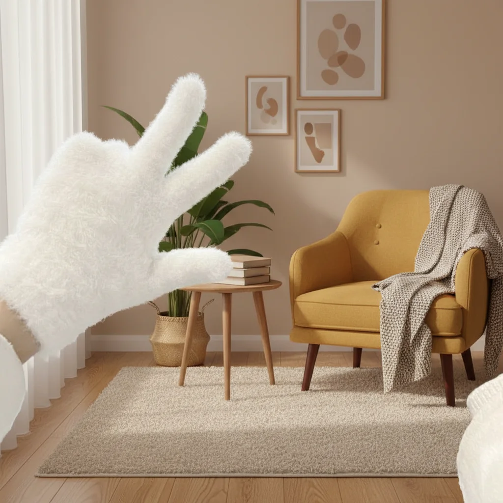 أزياء الشتاء المنك المخملية خمسة أصابع قفازات أفخم الدافئة الباردة واقية قفازات النساء في الهواء الطلق الدراجات بلون Wistiti القفازات #3