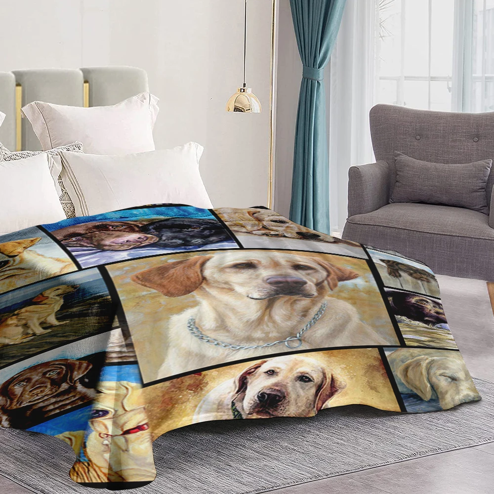 A cross-border wholesale manufacturer of customized animal printed thickened double-sided velvet blankets for flannel blankets