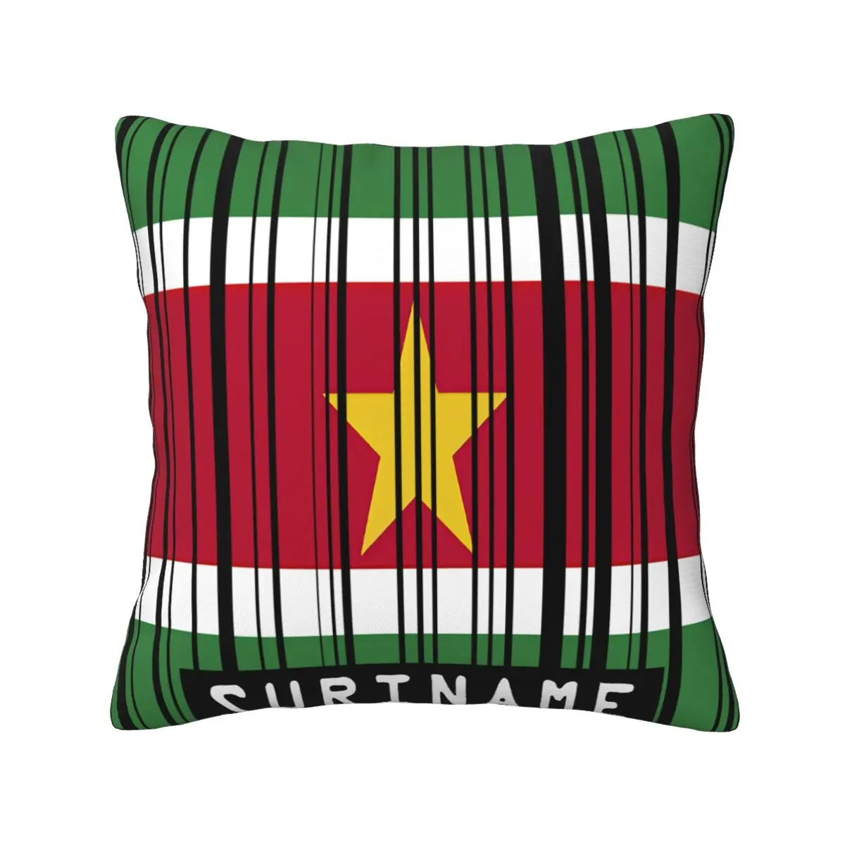 Suriname Flaggeherren Paramaribo Cushion Pillow Cover Summer Throw Pillow Cover Anime Decorative Pillow Cover Customizable