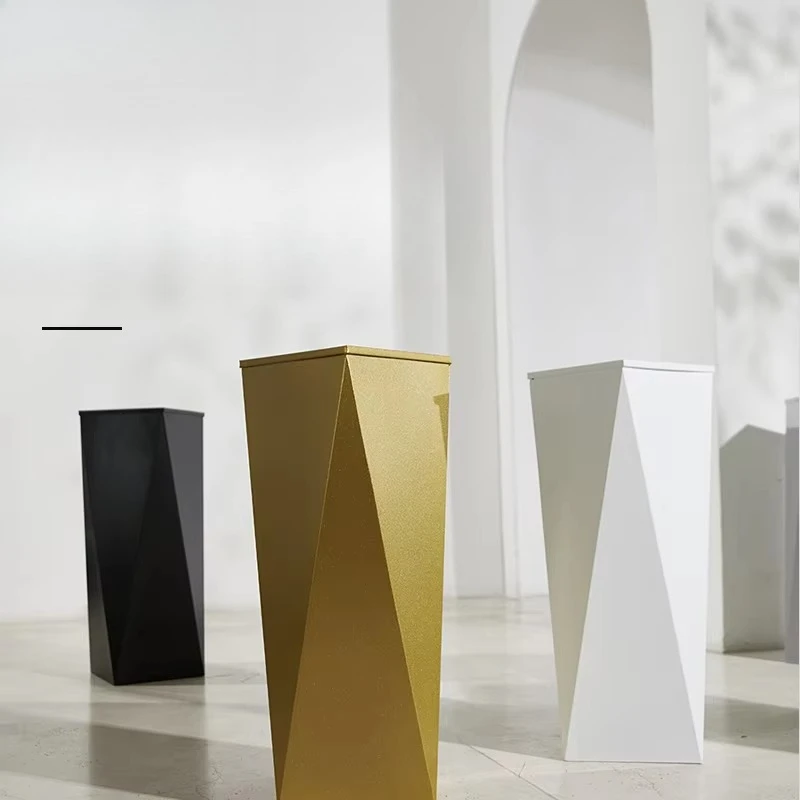 Nordic Minimalist Umbrella Holder, Iron Office Rain Organizer, Creative Geometric Rain Gear Stand, Home Umbrella Storage Bin - Image 3