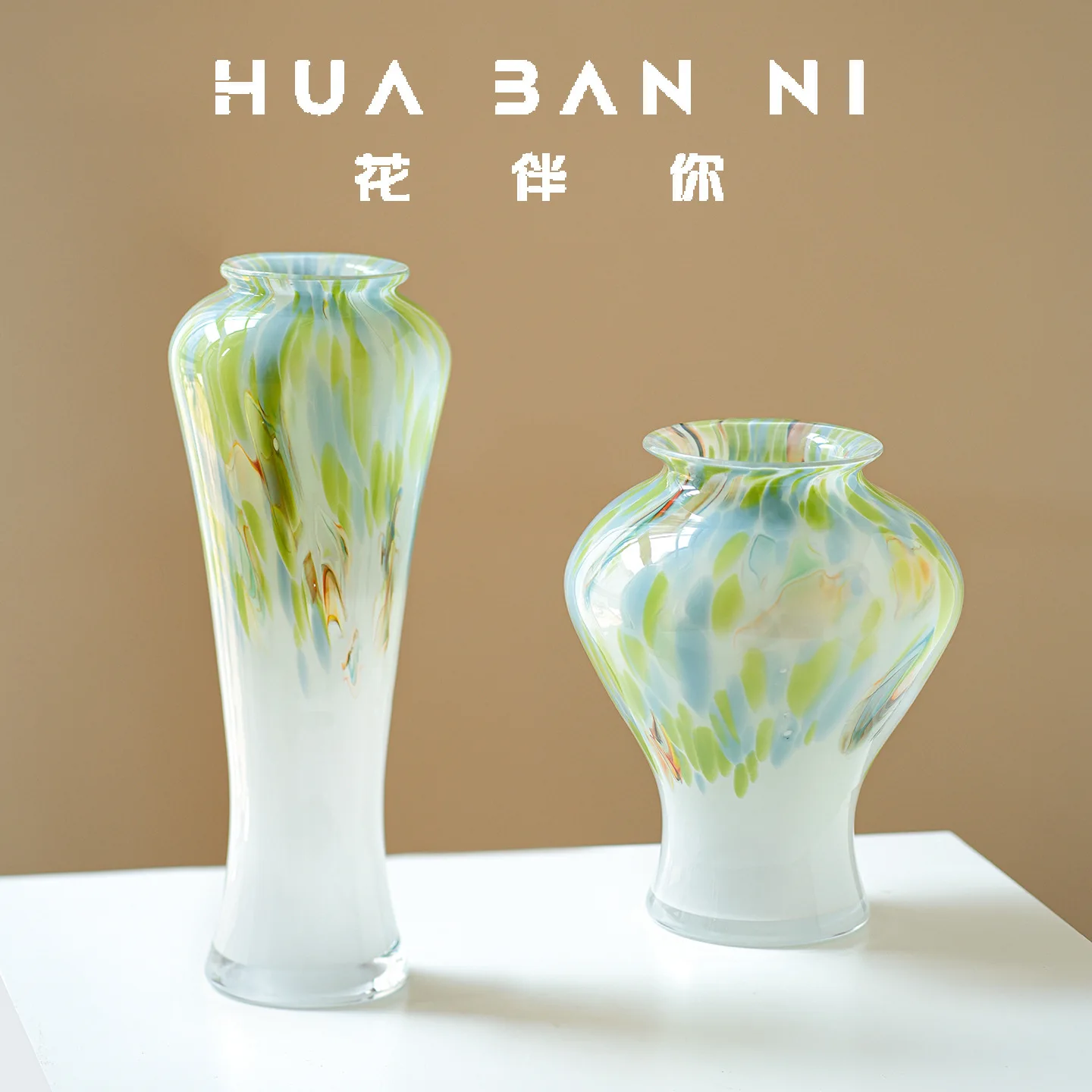 

Новая китайская ваза с цветными вкраплениями, простая и креативная, для небольшой гостиной, для цветочных композиций, декоративная стеклянная ваза с высоким уровнем эстетики