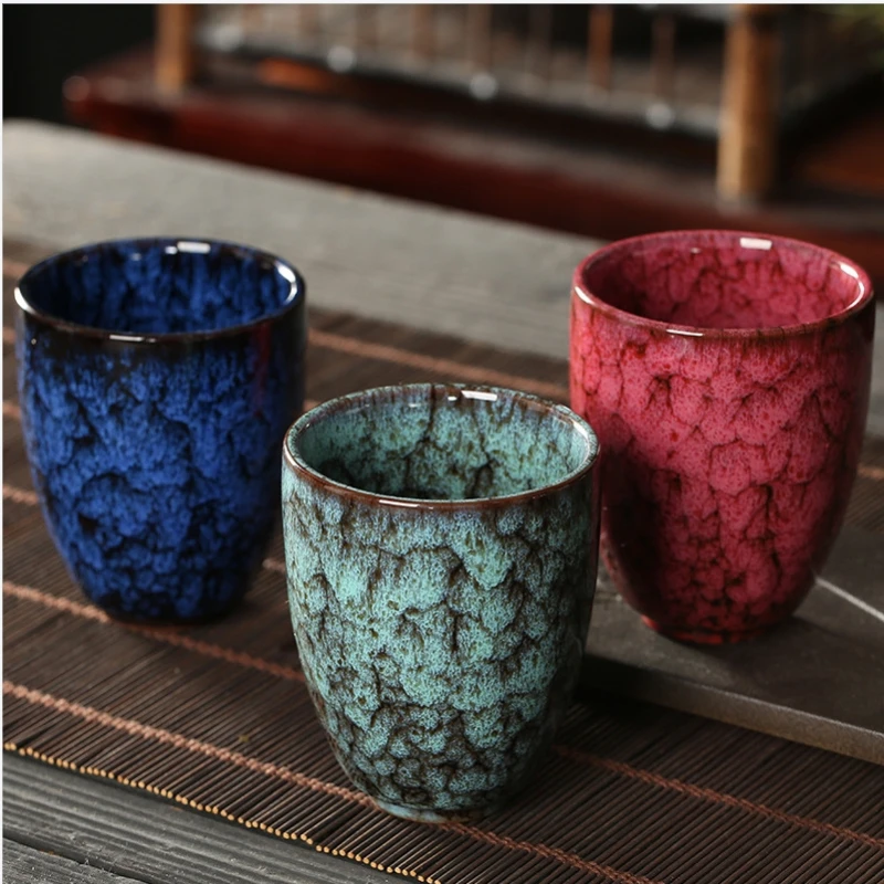 Business Gifts Japanese Ceramic Coffee Cup 250ml Hot-selling Ceramic Kung Fu Tea Set Household Tea Cup Ceramic Cup Porcelain Mug