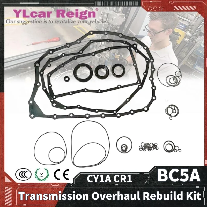 

CY1A BC5A CR1 CVT Auto Transmission Overhaul Repair Kit Seal Gasket For HONDA 9th ACCORD 2016-UP Car Gearbox Clutch Seal Kit