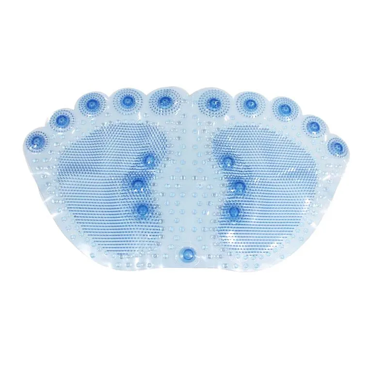 57*33CM Big Large PVC Soft Bath Shower Accessories Foot Feet Relax Dead Skin Anti Skid Pad Bath Mats Massage Tool