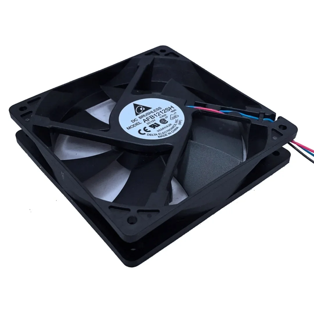 

Delta Electronics AFB1212SH R00 DC 12V 0.80A 120x120x25mm 3-Wire Server Cooling Fan