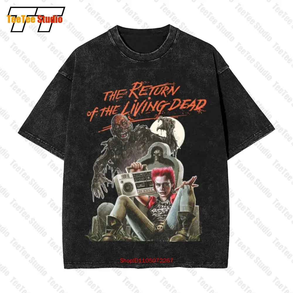 

Return Of The Living Dead Graveyard Vintage Oversized T-Shirt WYIV