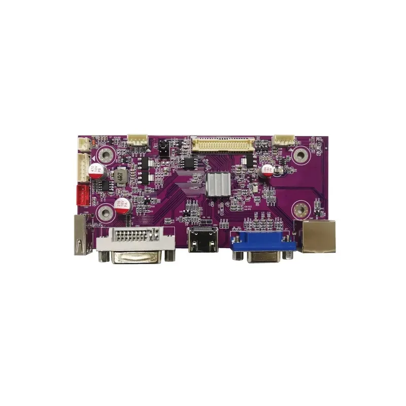 Hot Sale Driver Board VGA CVBS AV USB BNC 1920x1080 LCD Monitor Controller Board for LVDS LCD Module