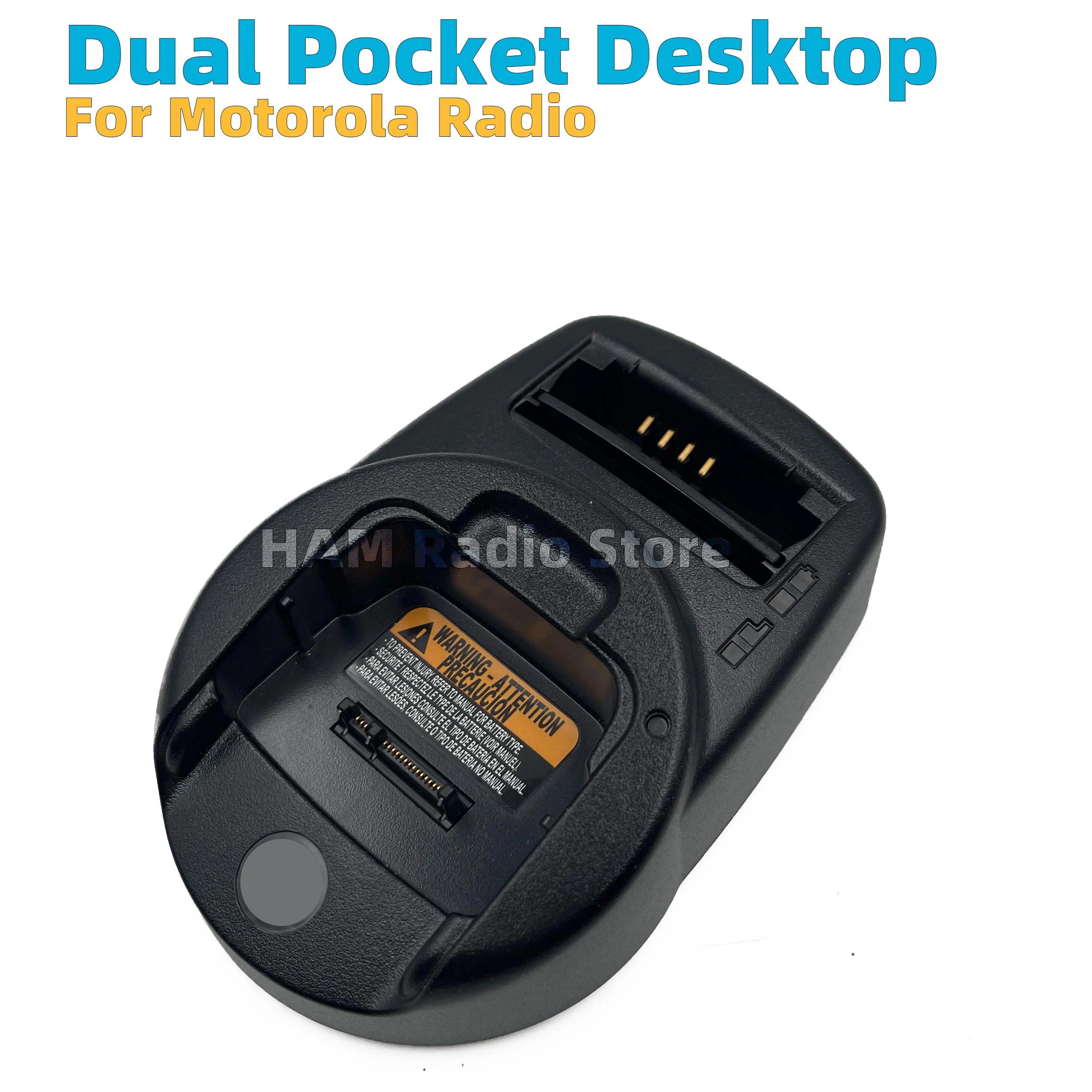 

FTN6575A Dual Pocket Desktop Charger For Motorola MTP850 MTP850S CEP400 MTP830S MTP850FUG MTP800 Two Way Radio Walkie Talkie